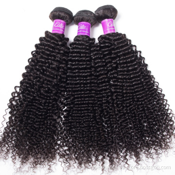 Wholesale High Quality Real Indian Afro Kinky Curly Natural Remy Human Hair Extension From Xuchang  Factory